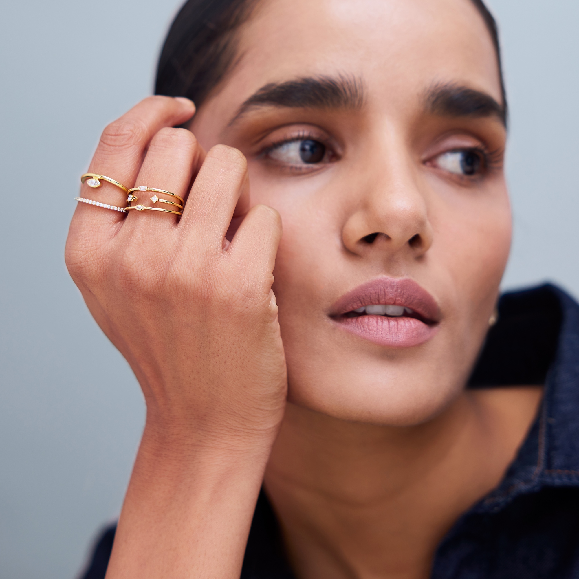 Double Band Marquise