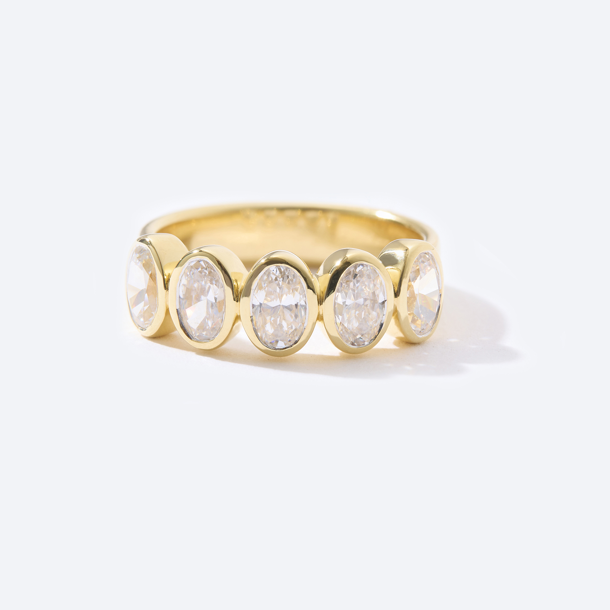 Oval Half Eternity 