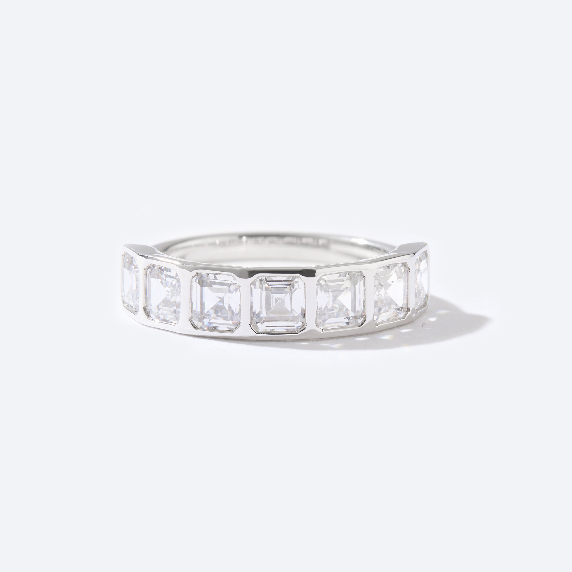 Asscher Half Eternity