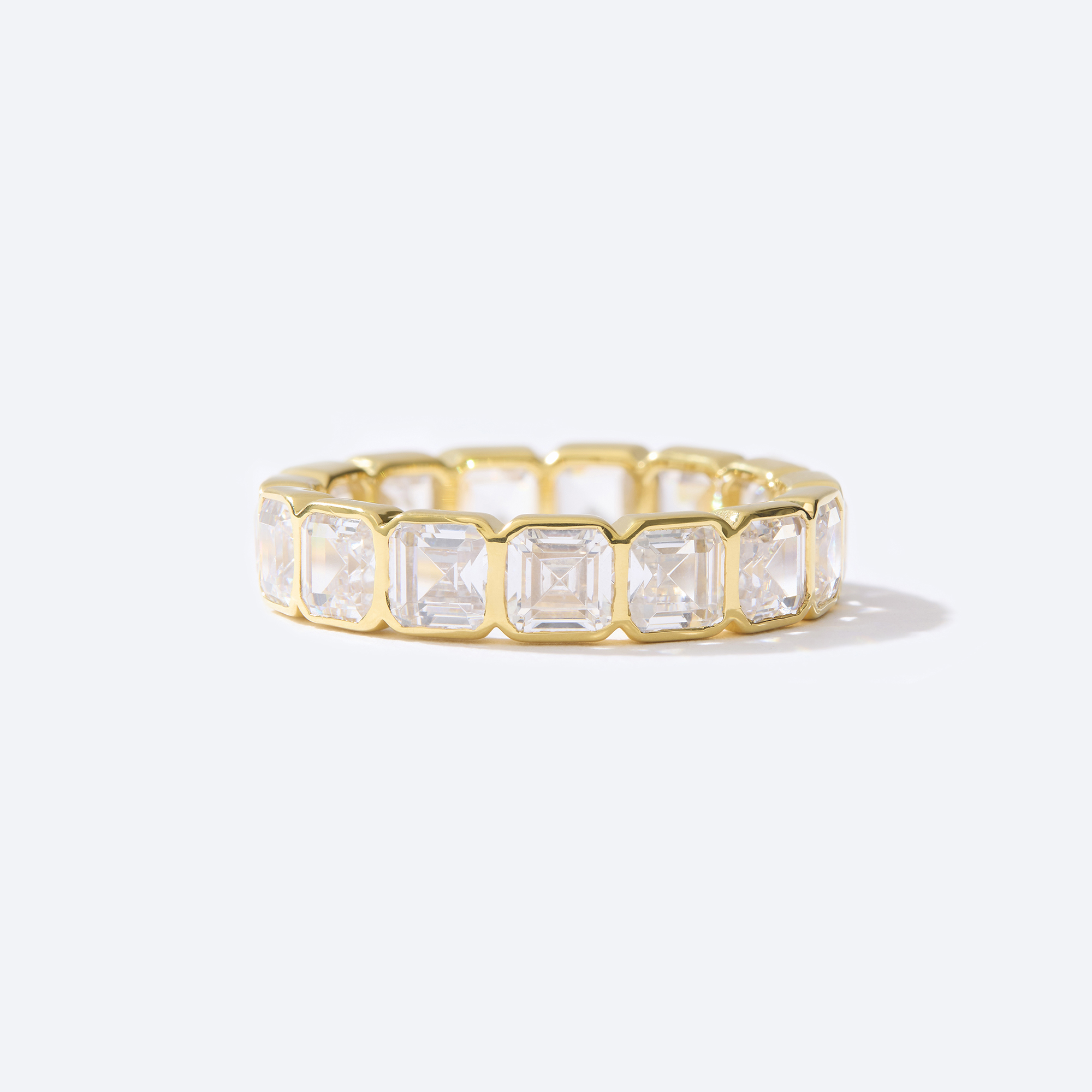 Asscher Bezel Eternity
