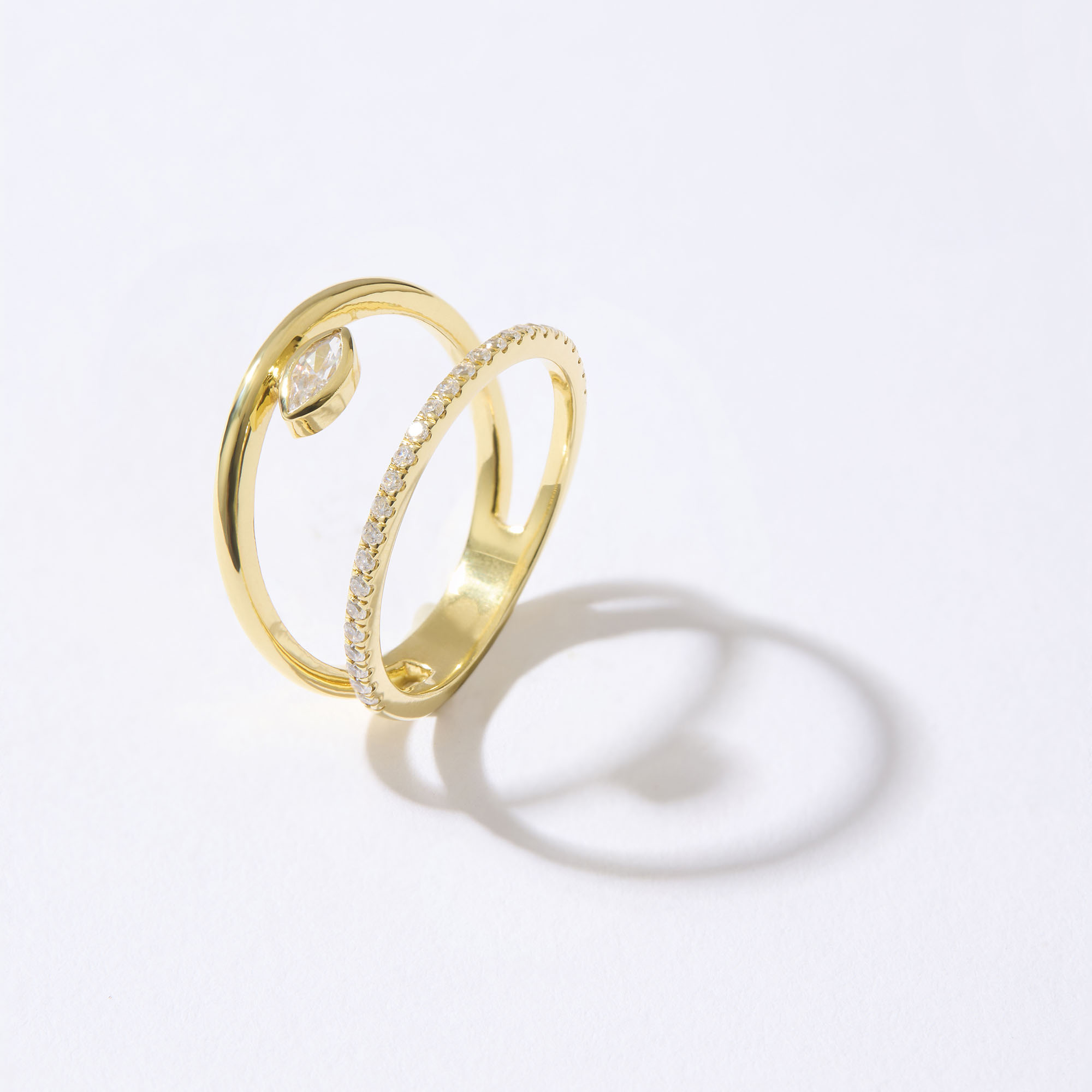 Double Band Marquise