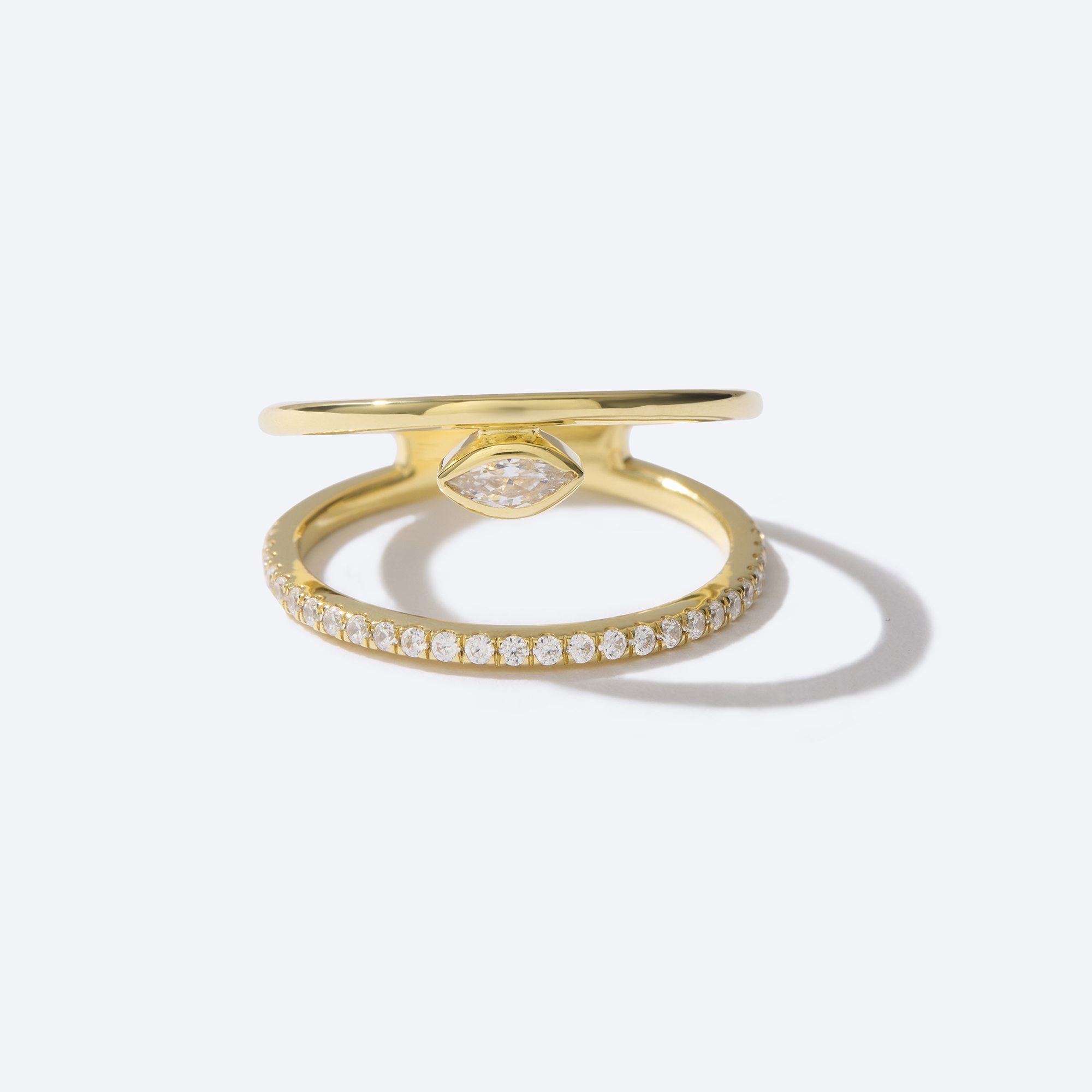 Double Band Marquise