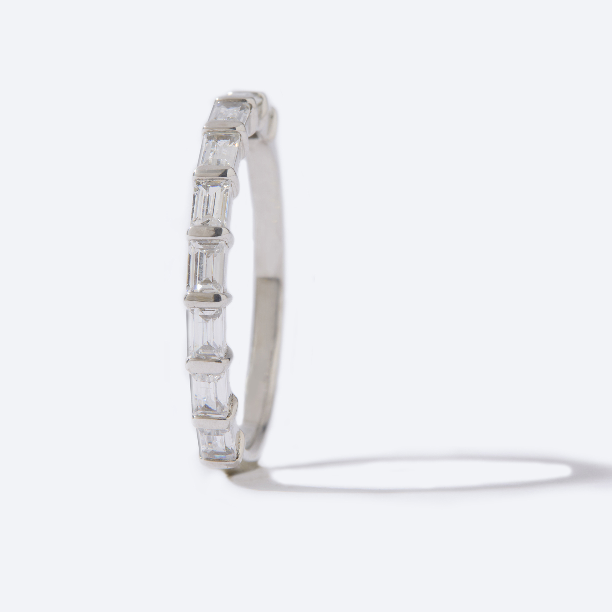 Baguette Half Eternity